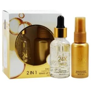 24K Gold 2 in 1 Make Up Primer and Fixer in Pakistan